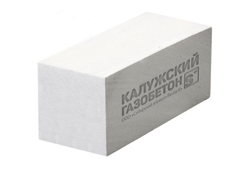 Газобетонные блоки Калужский D500 В3,5 625*250*400